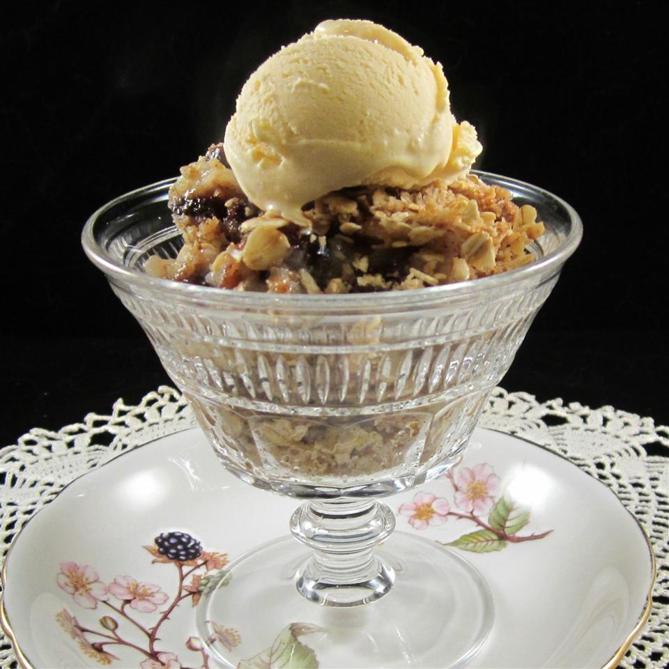 Apple and Dried Cranberry Crisp_image