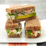 Hummus and Avocado Salad Sandwiches Recipe - EatingWell