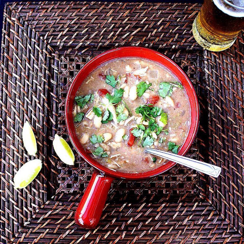 Slow Cooker White Chicken Chili Recipe