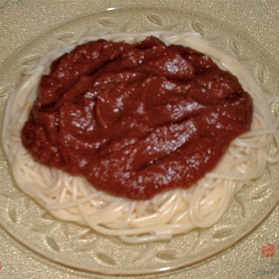 Tomato Juice Spaghetti Sauce image