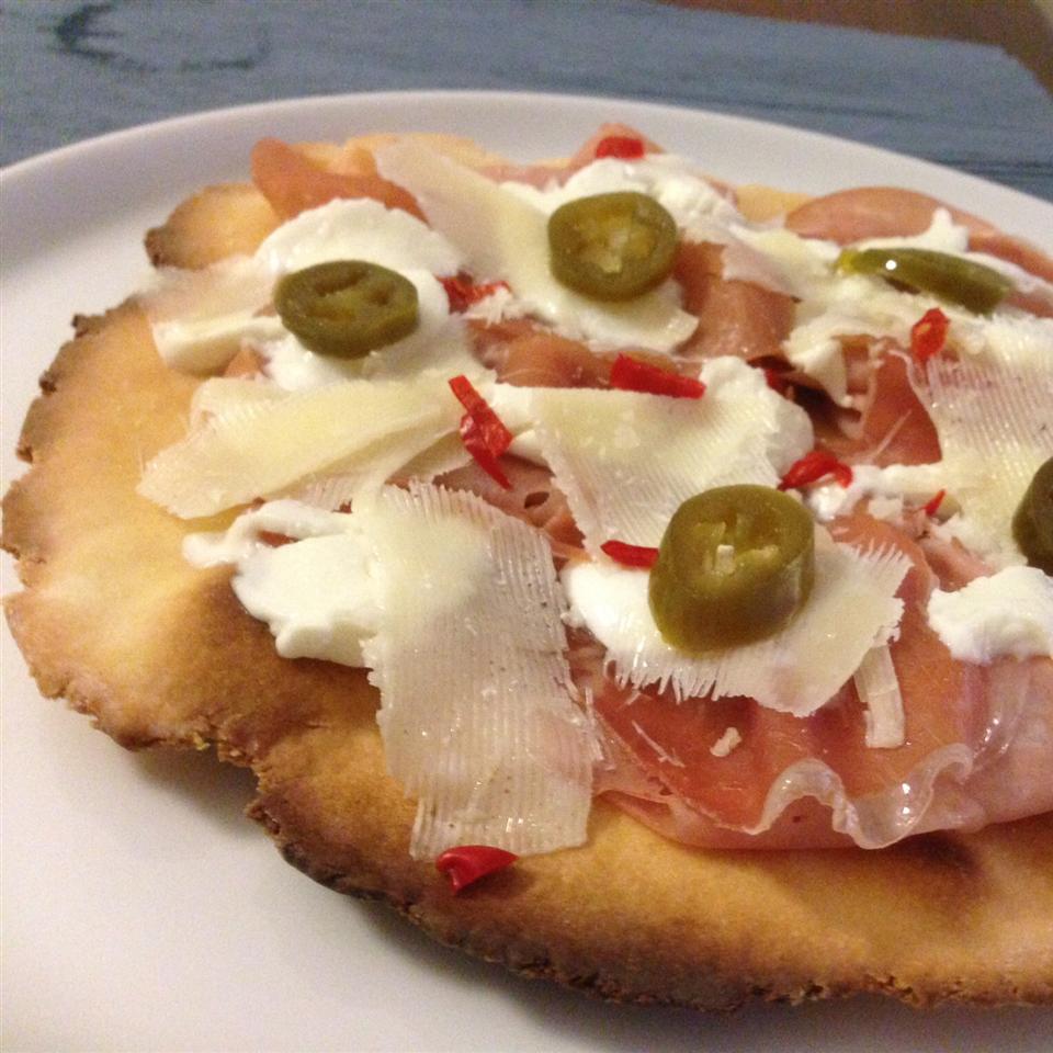 Pizza with Mortadella and Prosciutto | Allrecipes
