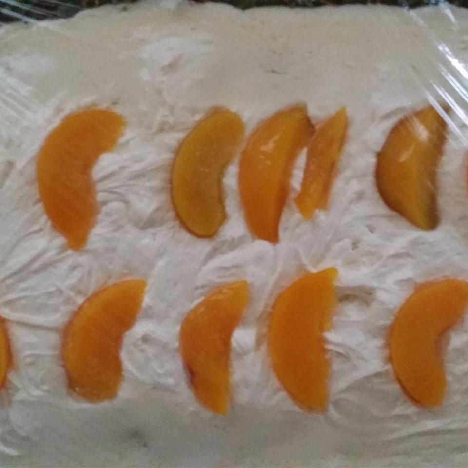 Peach Filled Cake image