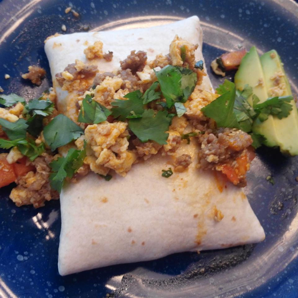 Southwest Breakfast Burritos Allrecipes