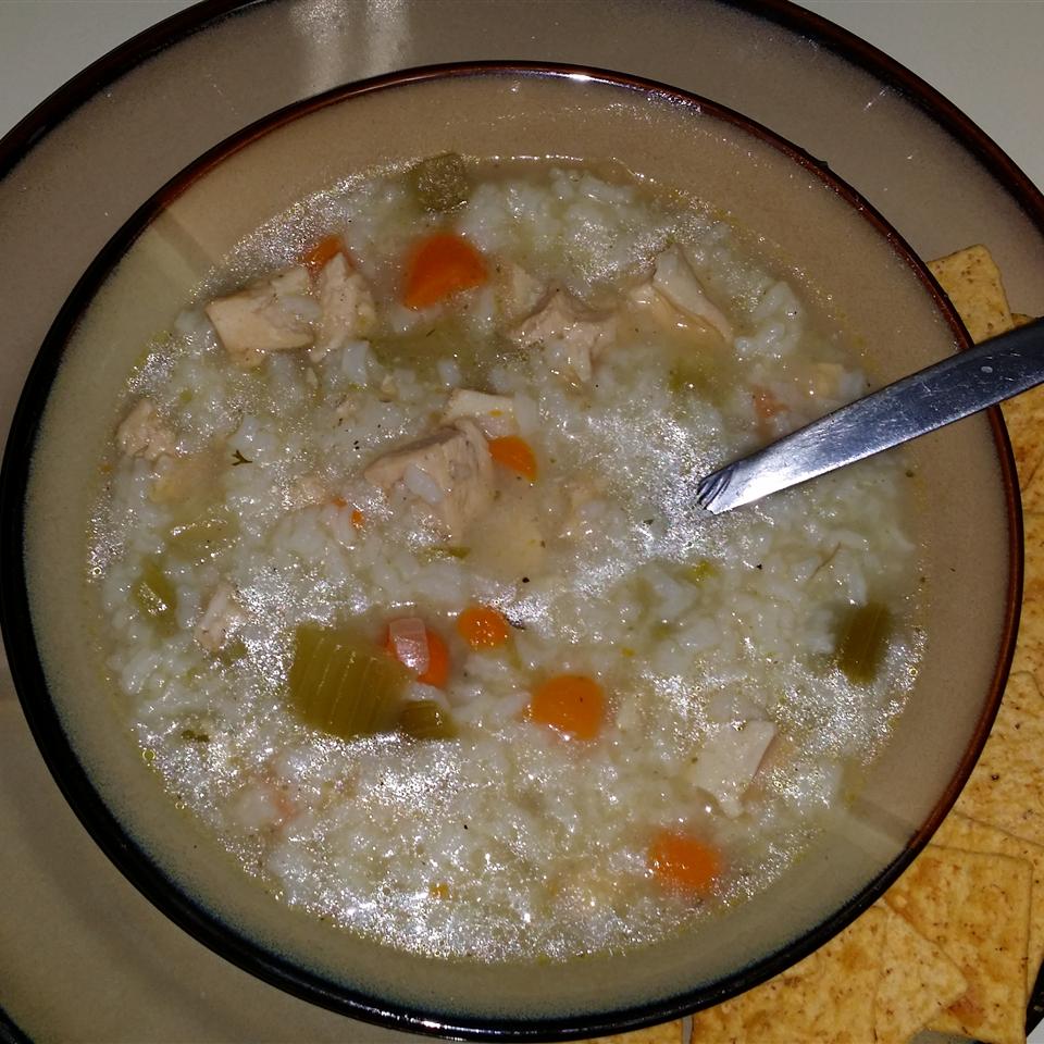 Chicken Rice And Vegetable Soup Recipe Allrecipes Com Allrecipes