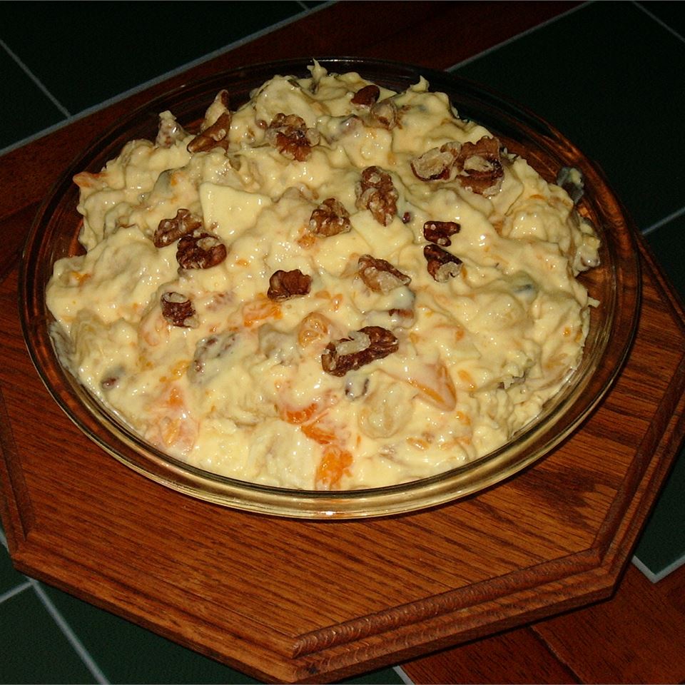 Orange Cream Fruit Salad image