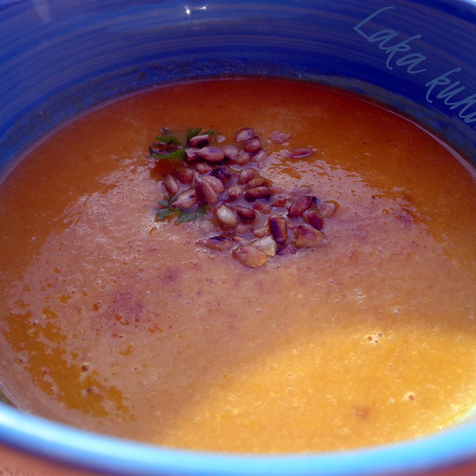 Carrot-Lentil Soup image