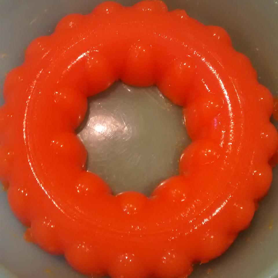 Orange Sherbet Gelatin Mold image