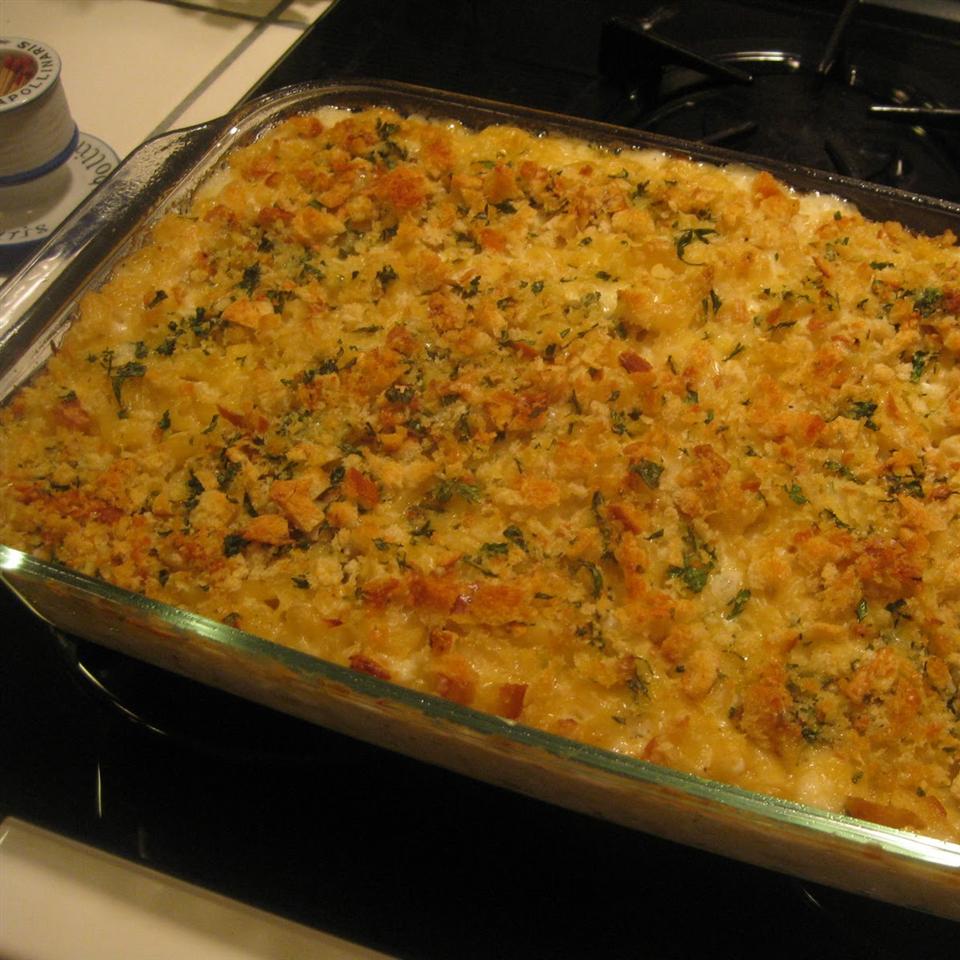 Mac and Cheese Casserole with Imitation Crab_image