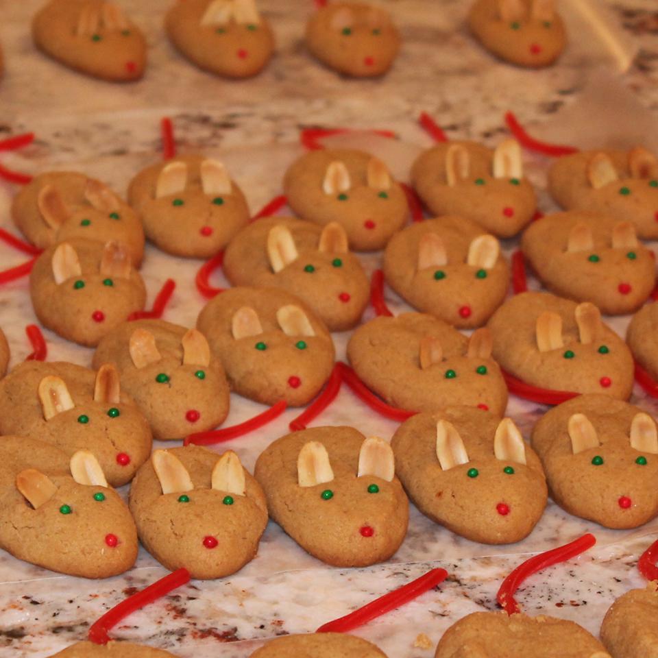 Peanut Butter Christmas Mice Recipe Allrecipes