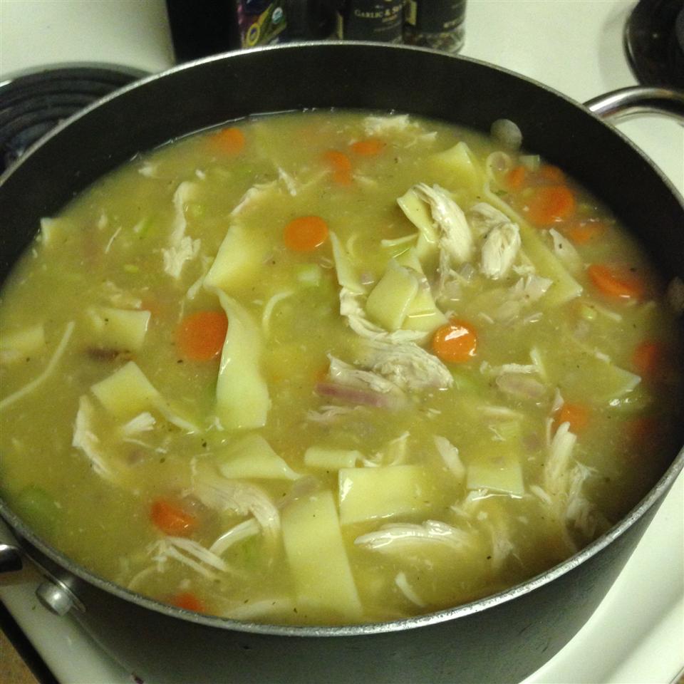 Grandma's Chicken Noodle Soup Recipe - Allrecipes.com