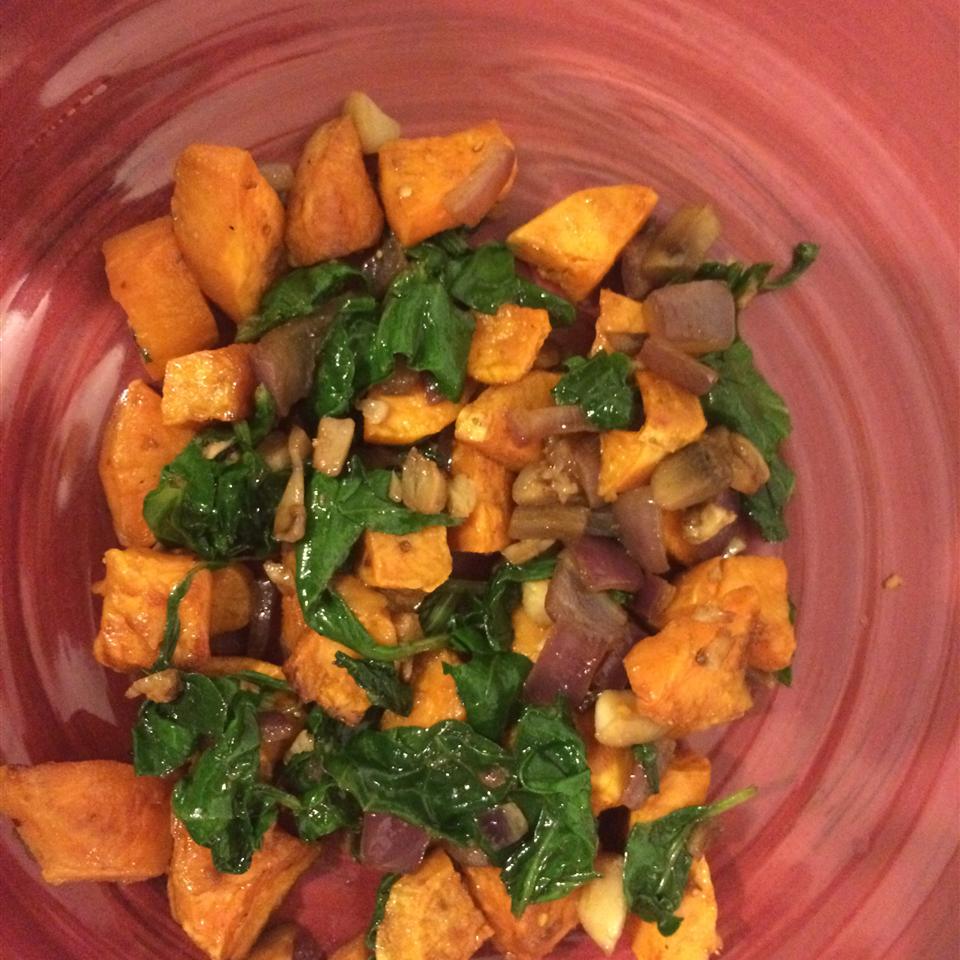 Roasted Yam and Kale Salad Allrecipes