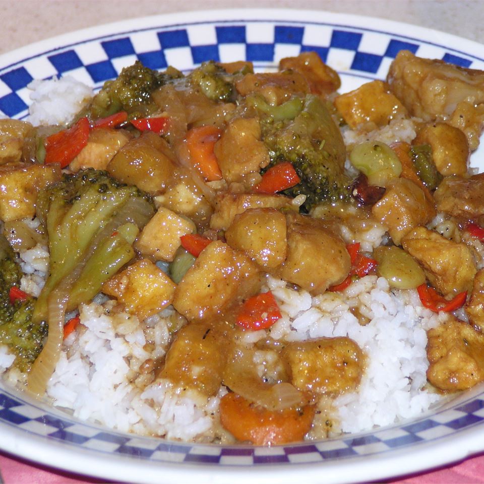 Tofu Peanut StirFry Recipe