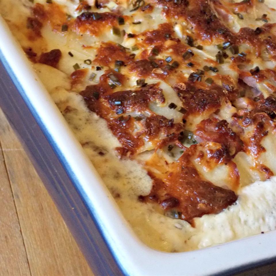 Simple Scalloped Potatoes with Ham Recipe Allrecipes