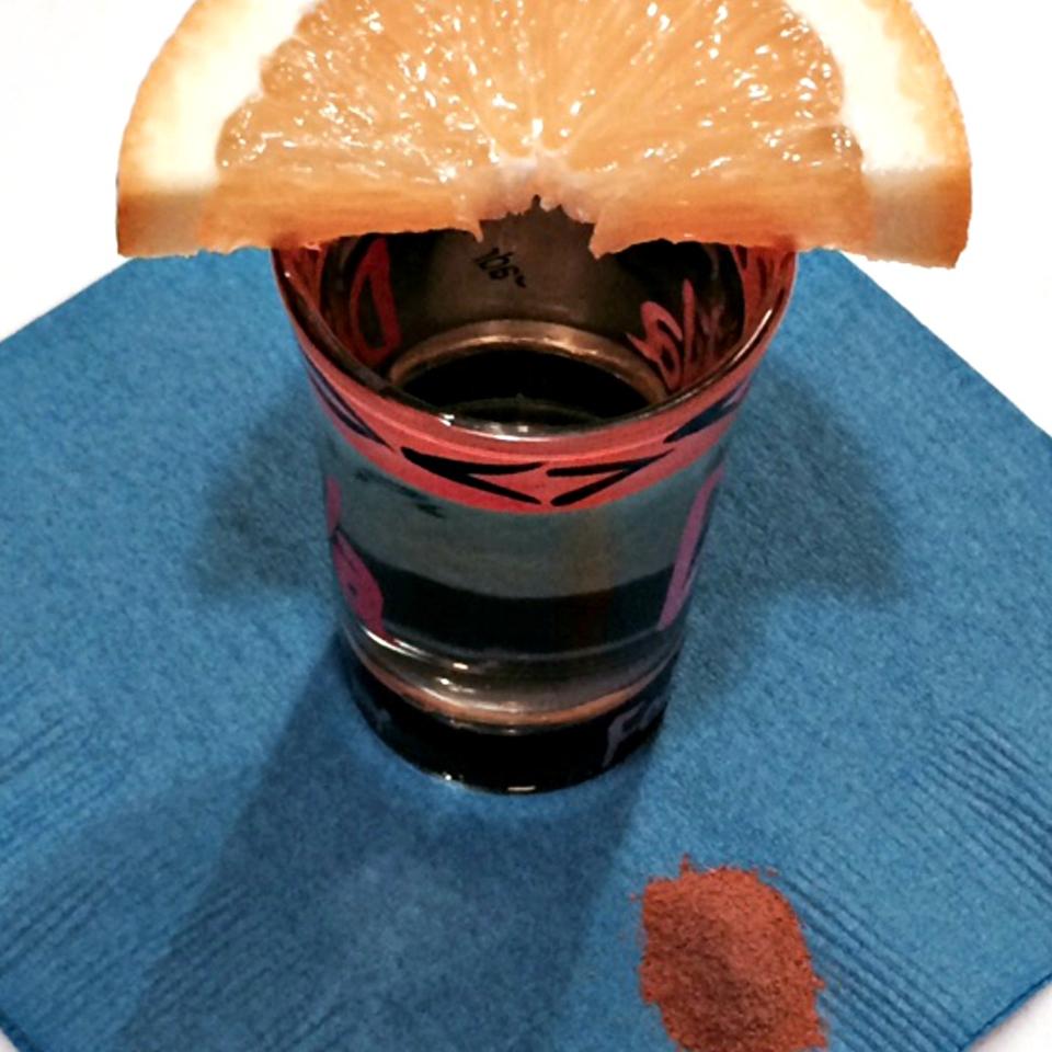 Orange and Cinnamon Tequila Shot image