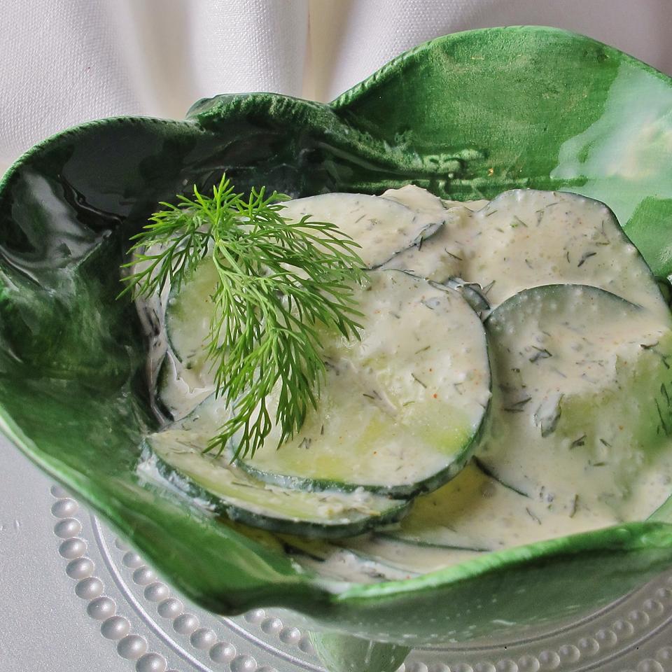 Gurkensalat (German Cucumber Salad)_image