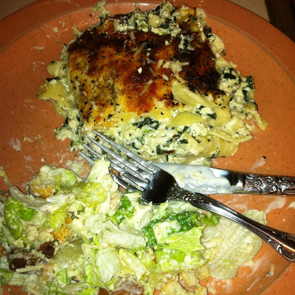 Lasagna Alfredo Recipe