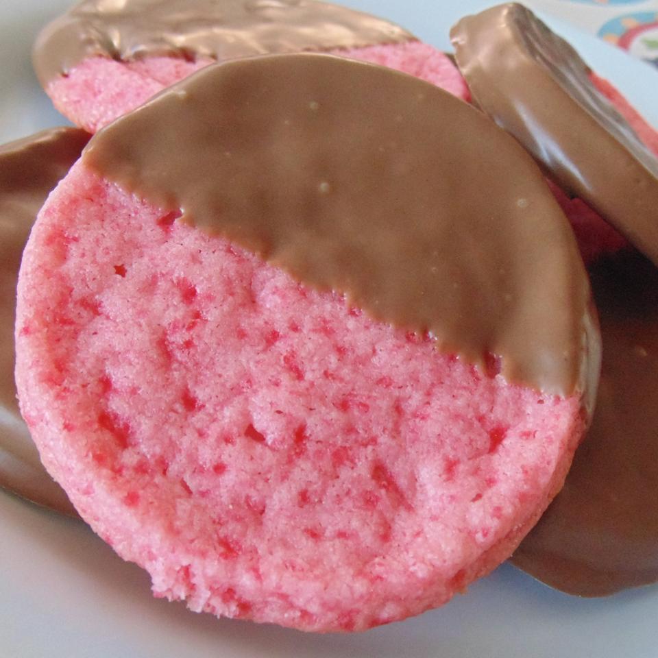 Valentine's Slice-and-Bake Cinnamon Heart Shortbread Cookies image