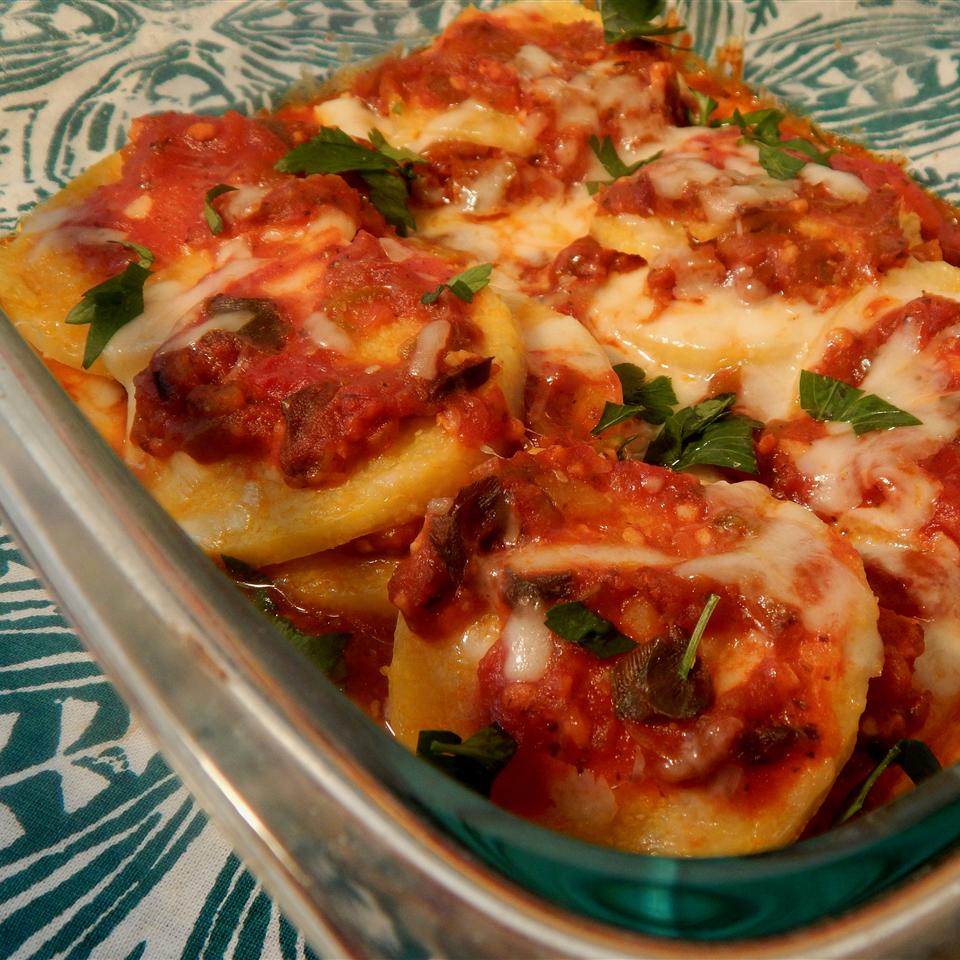 Cheesy Polenta Casserole image