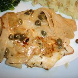 Chicken with Buttery Lemon Cream Sauce image