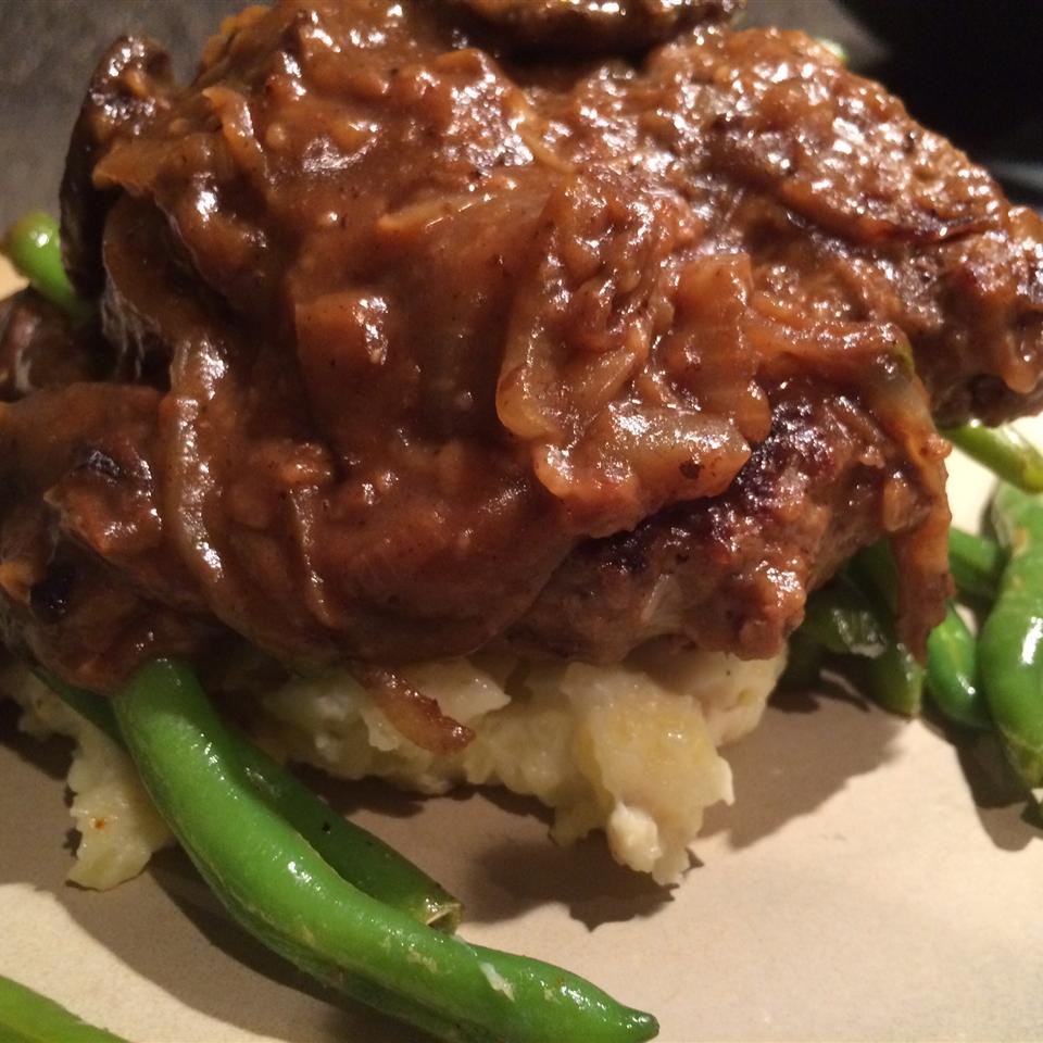 Hamburger Steak with Onions and Gravy Recipe Allrecipes