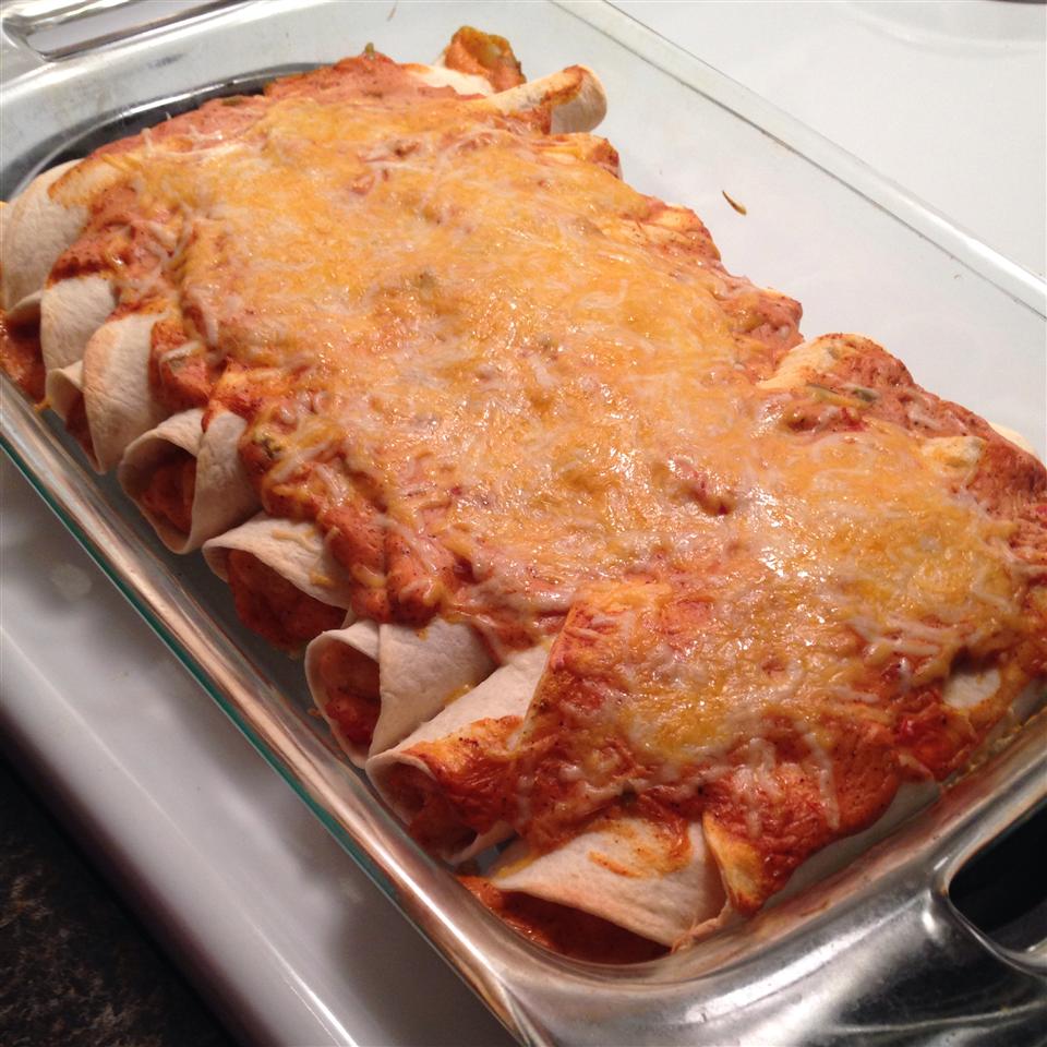 Campbell S® Easy Chicken And Cheese Enchiladas Recipe Allrecipes