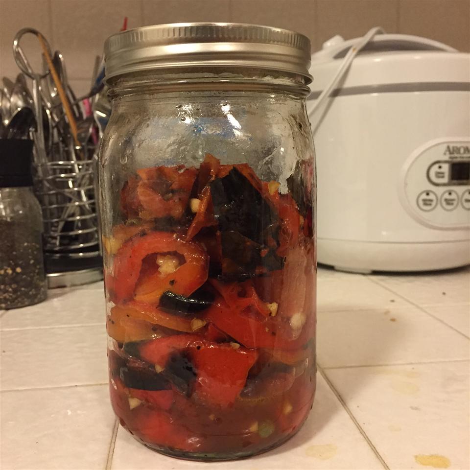Roasted Bell Peppers with Simple Vinaigrette Recipe Allrecipes