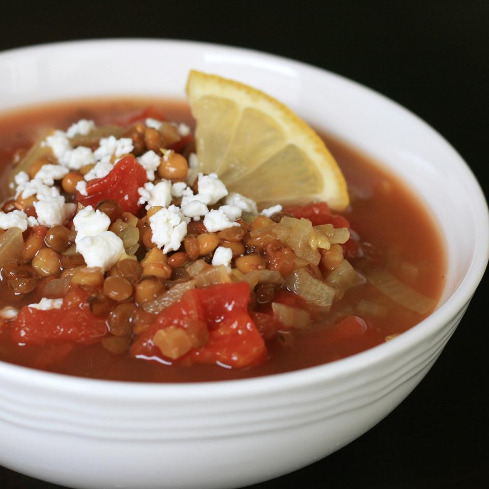 Jorge's Indian-Spiced Tomato Lentil Soup image