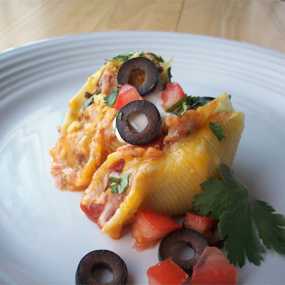Tacos in Pasta Shells image