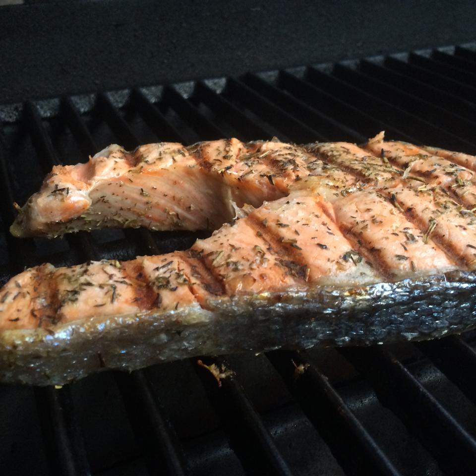 Grilled Salmon Steaks Italian Style Recipes