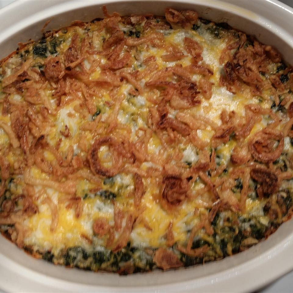 Grandma's Spinach Souffle Bake image