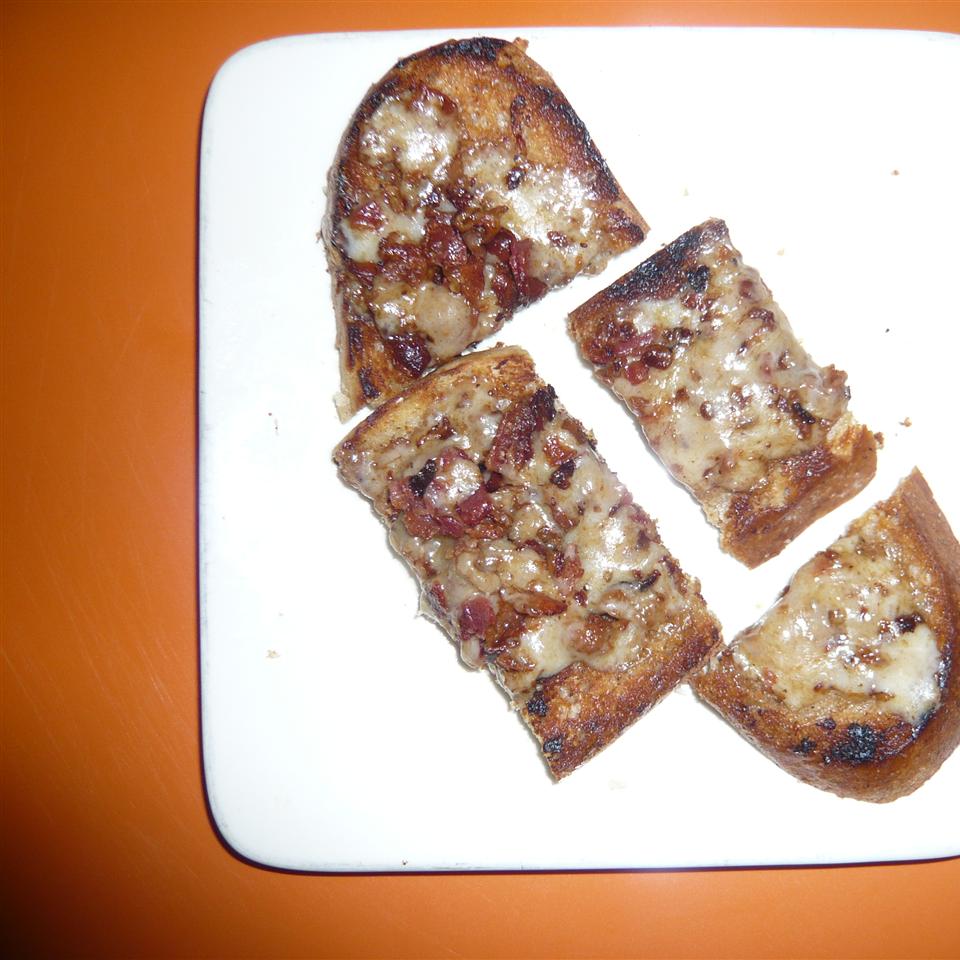 Bacon-Cheese Appetizer Toasts image