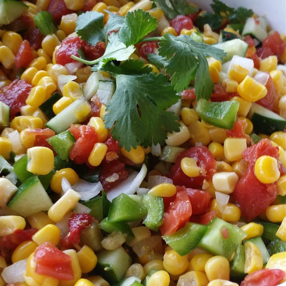 Easy Corn Salad - Great Side for BBQs image