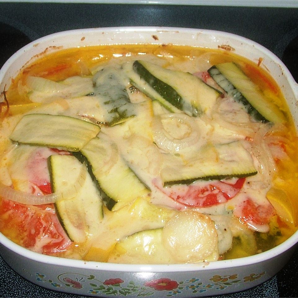 Squash and Zucchini Casserole Recipe