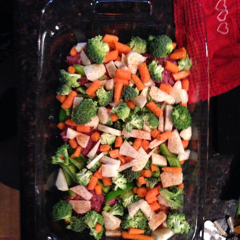 Sheet Pan Ground Beef, Potato, and Carrot Dinner Recipe Allrecipes