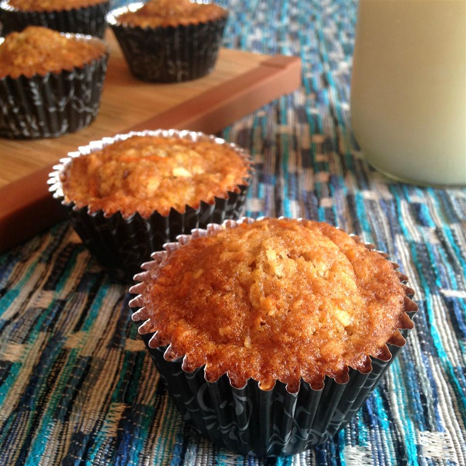 Chocolate Chip Carrot Cake Muffins image