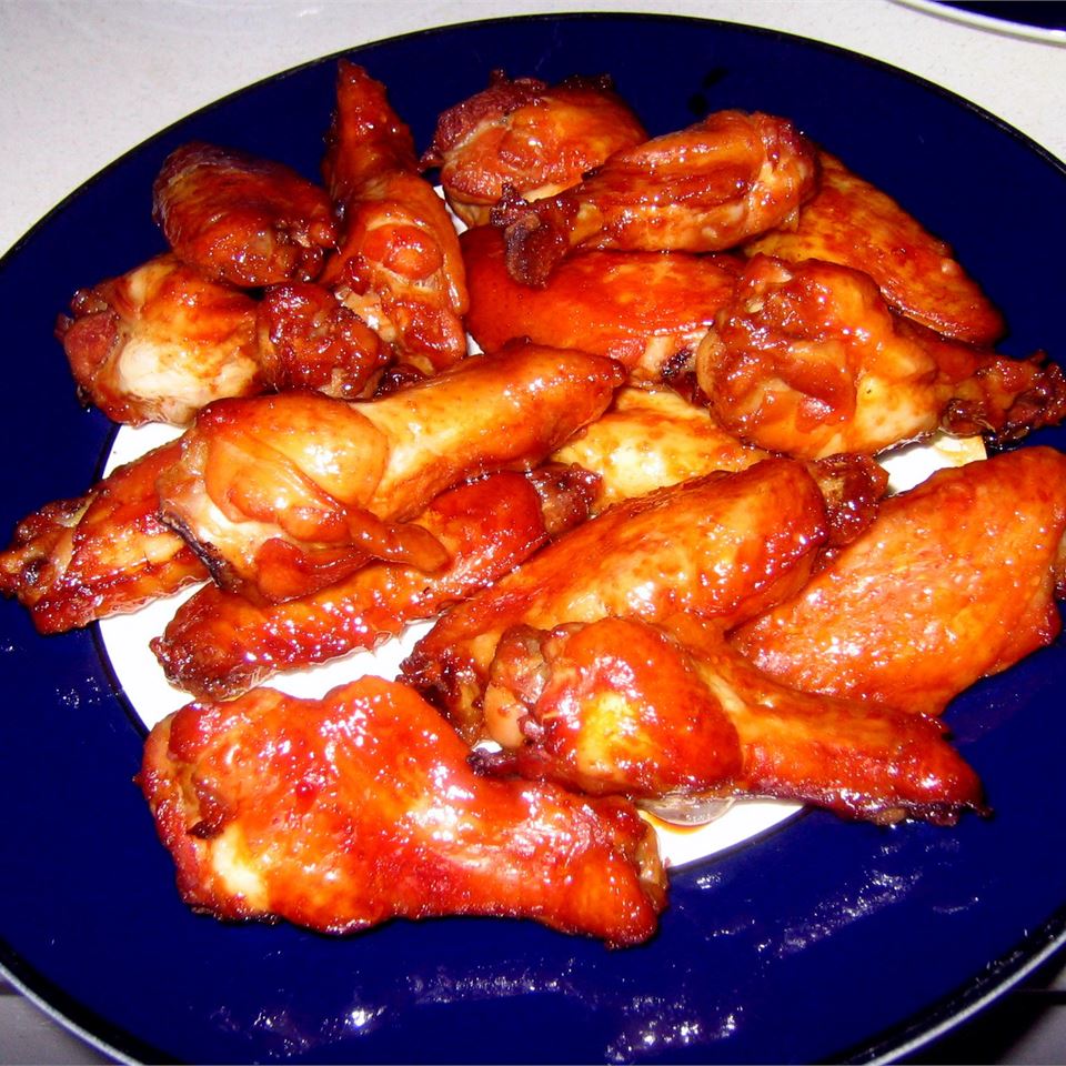 Sweet and Gooey Chicken Wings Recipe | Allrecipes