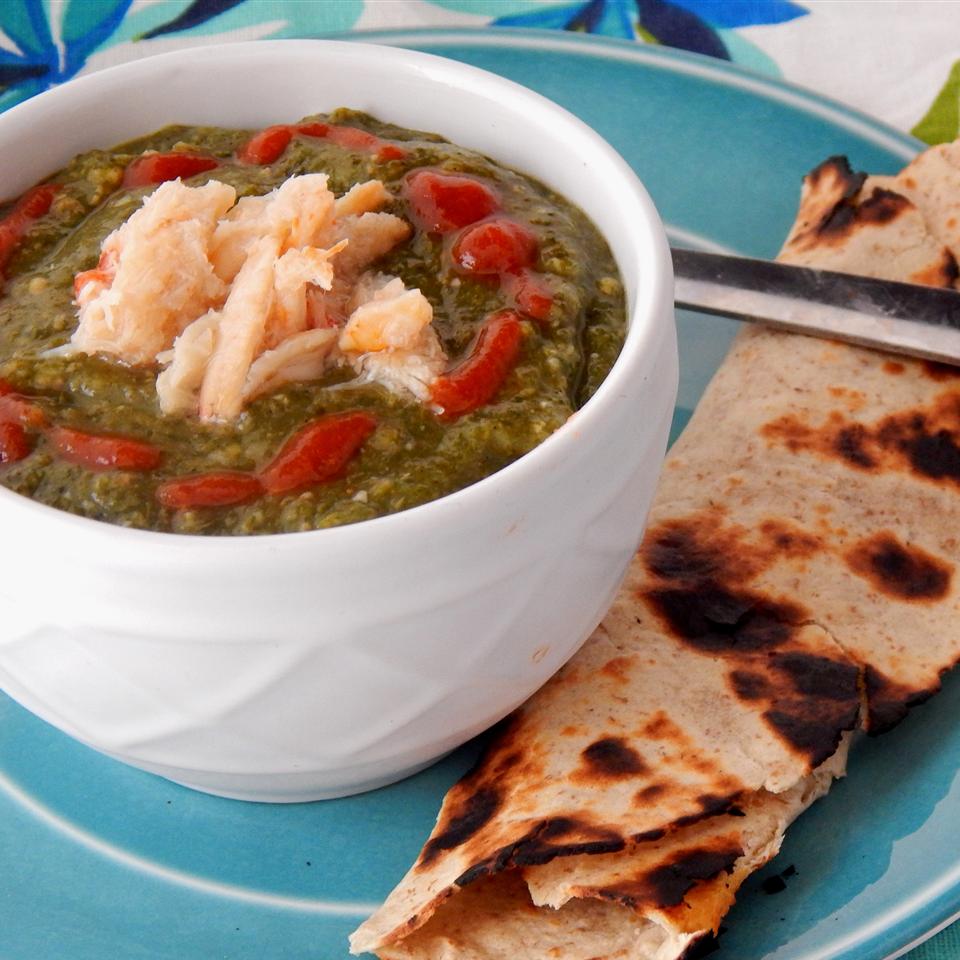 Trinidadian Callaloo Soup image