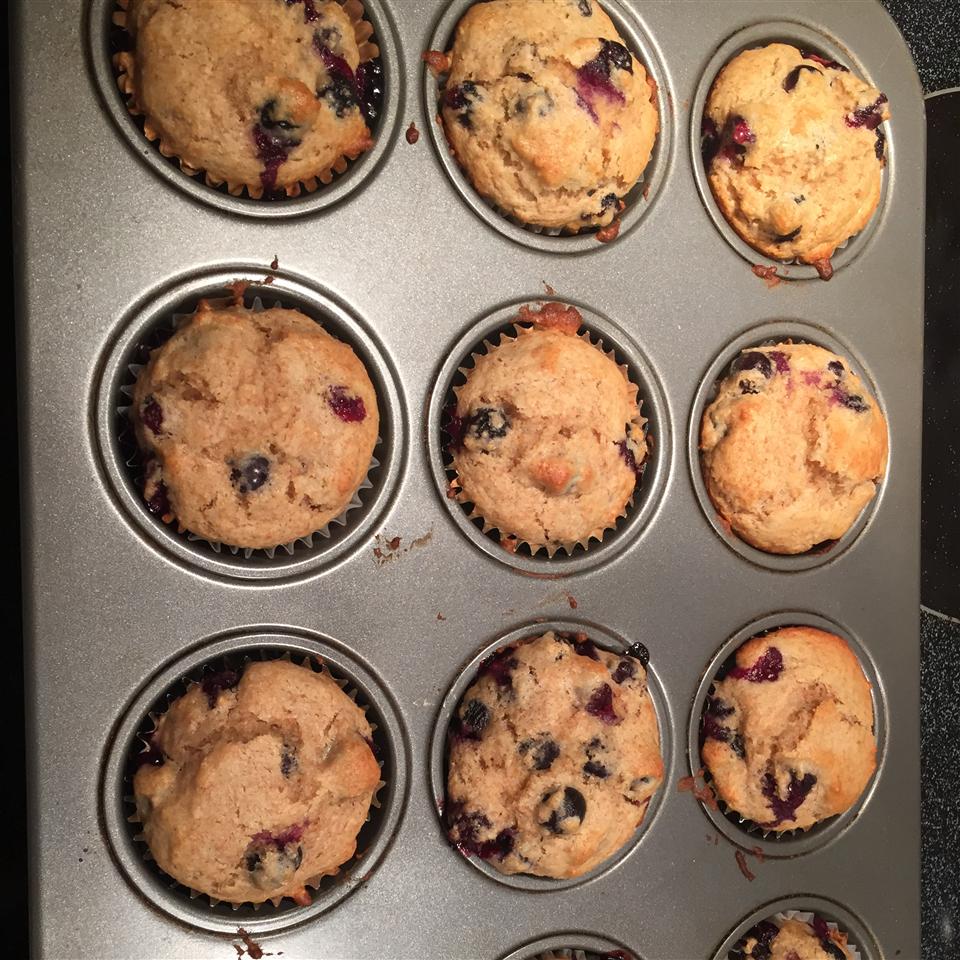 Whole Wheat Blueberry Muffins Recipe | Allrecipes