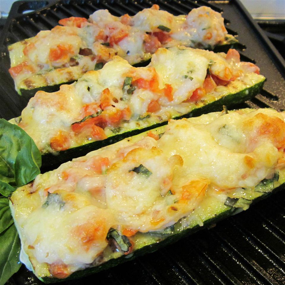 Nat's Shrimp and Veggie Stuffed Zucchini_image