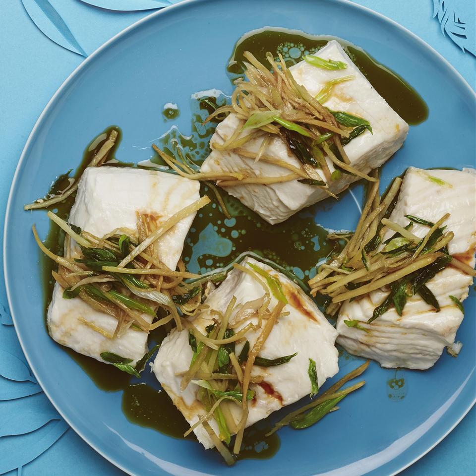 Authentic Chinese Steamed Fish image