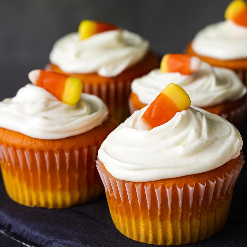 Candy Corn Cupcakes Allrecipes
