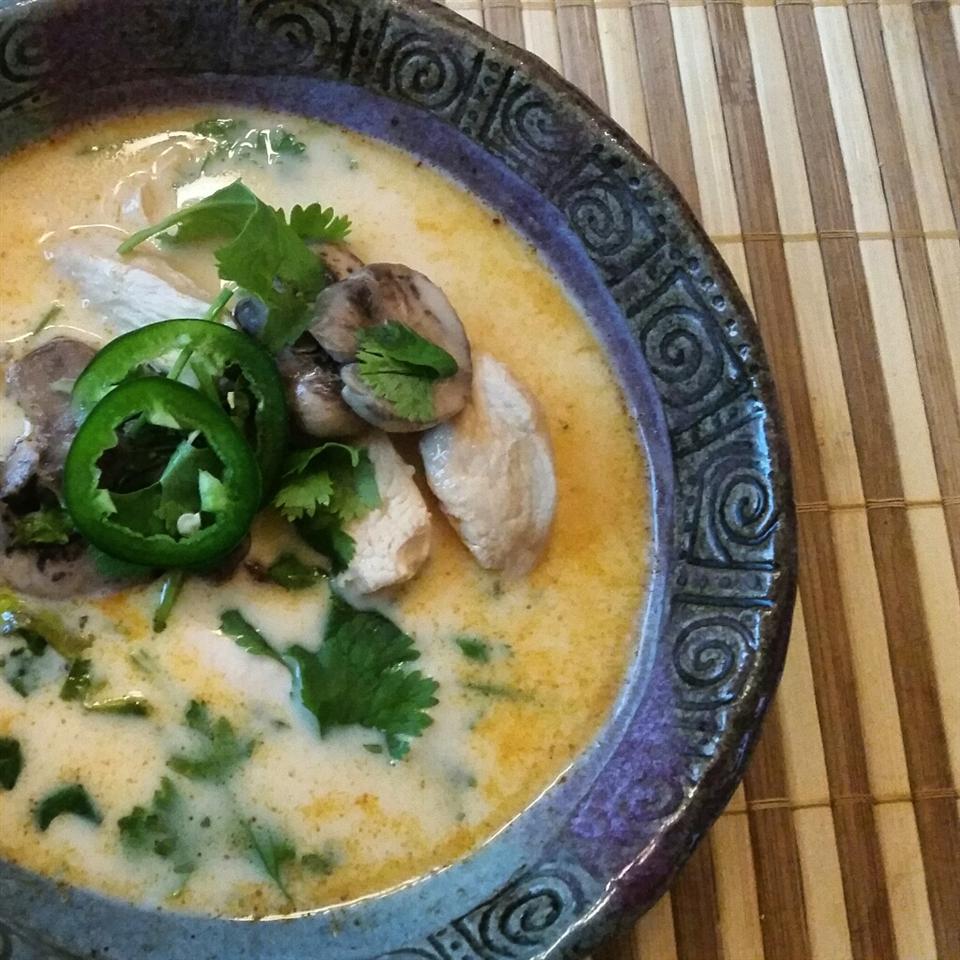 Spicy Chicken Thai Soup image
