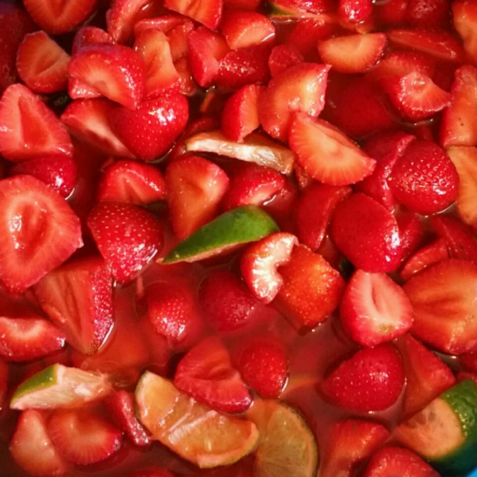 Lime And Tequila Infused Strawberries Recipe Allrecipes