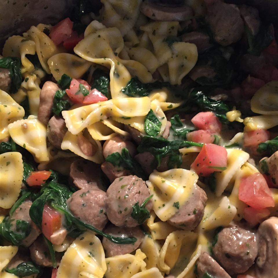 Bow Tie Tuna Florentine Recipe Allrecipes