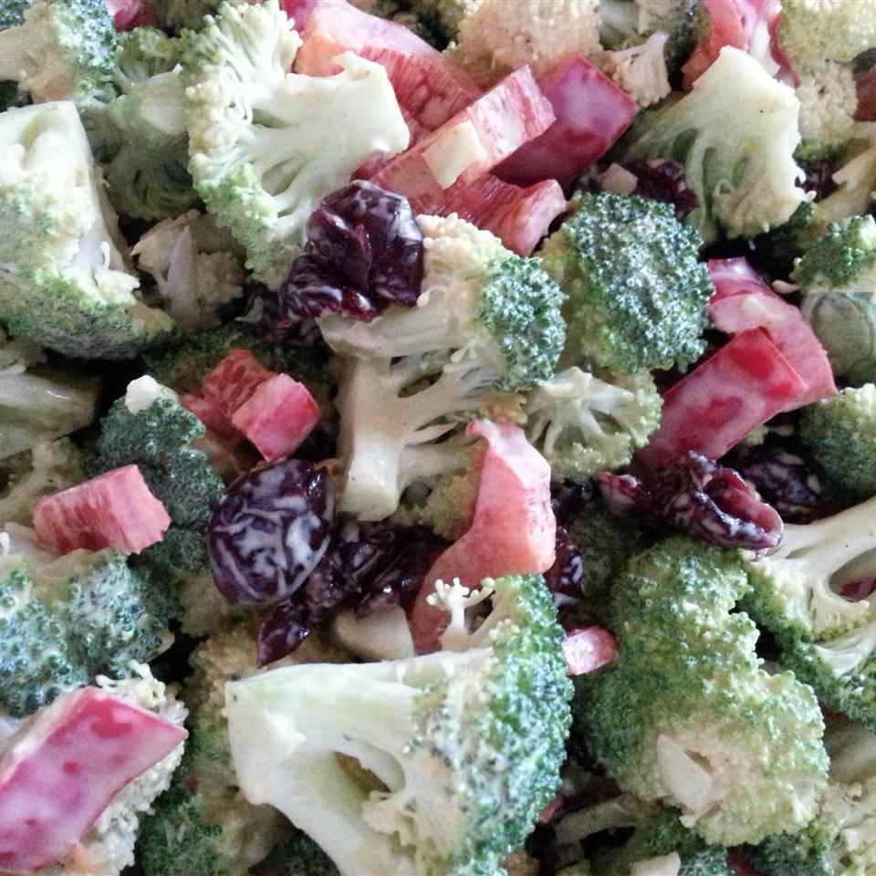 Curried Broccoli Cranberry Salad image