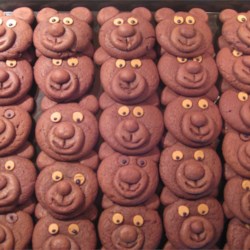 Chocolate Teddy Bear Cookies Recipe - Allrecipes.com