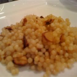 Couscous with Honeyed Almonds and Lemon