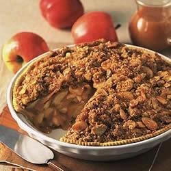 Caramel Cream Apple Crunch Pie Recipe - Allrecipes.com