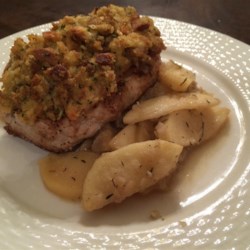 Apple Pork Chops and Stuffing Recipe - Allrecipes.com