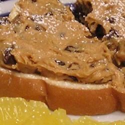 Cinnamon-Raisin Peanut Butter Sandwich Recipe - Allrecipes.com